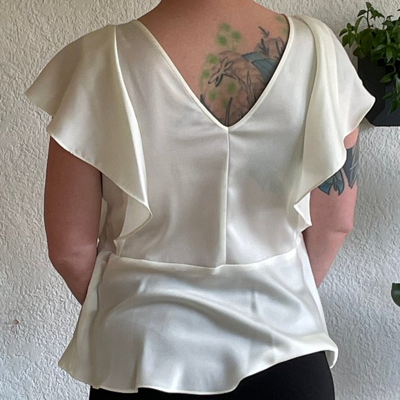 DKNY Cream / Ivory Top - Picture 3 of 8